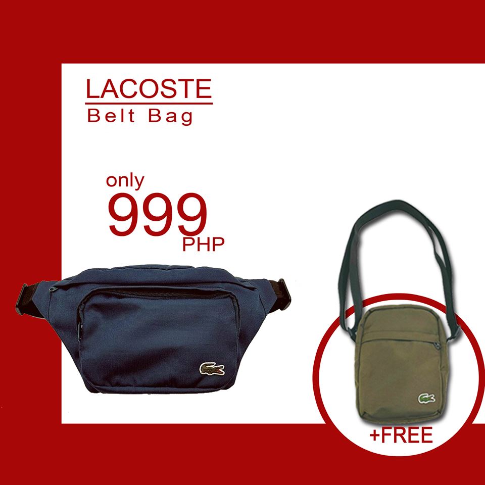 lacoste fanny pack philippines