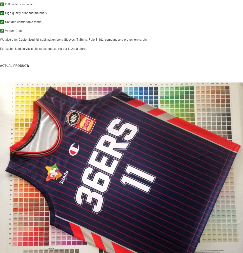 Aliken Sportswear Main Page - Kai Sotto, NBL Adelaide 36ers Swingman Jersey  Order now! ₱599.00 Sizes: XS to 2XL 'VNeck