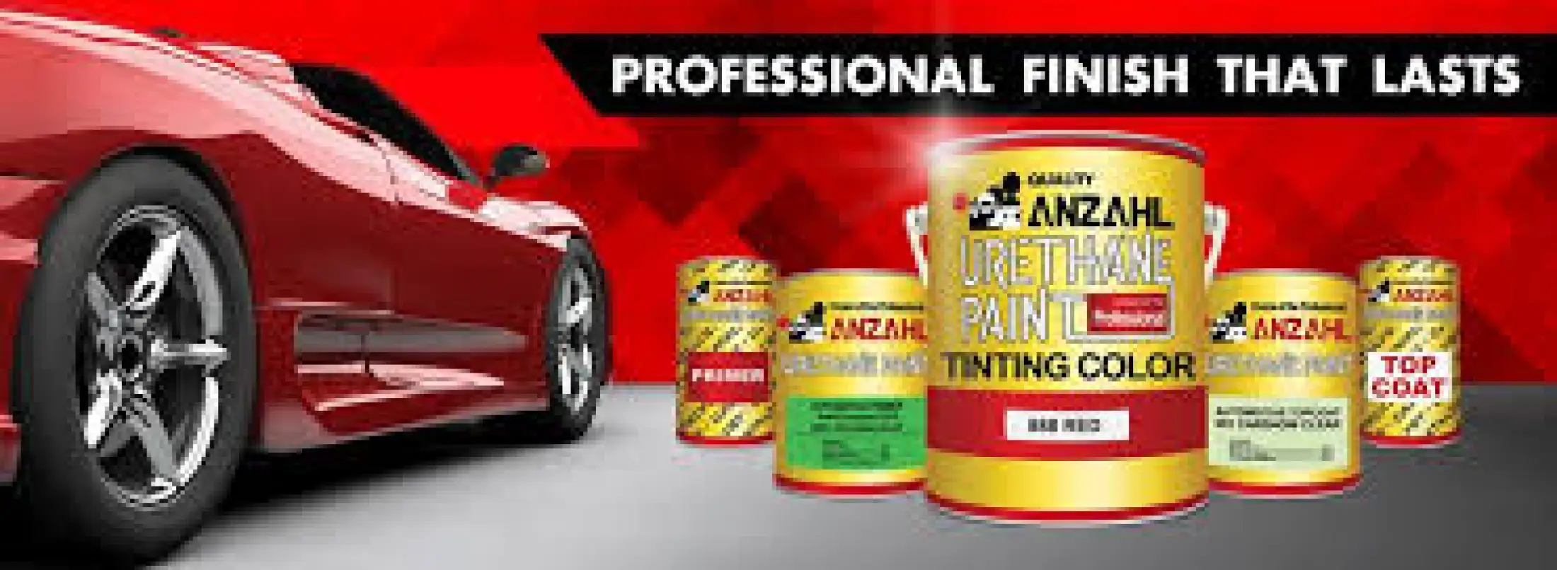 Anzahl Urethane Paint Base Color 4 Liter With 4 Can Topcoat Catalyst Sold As Set Lazada Ph