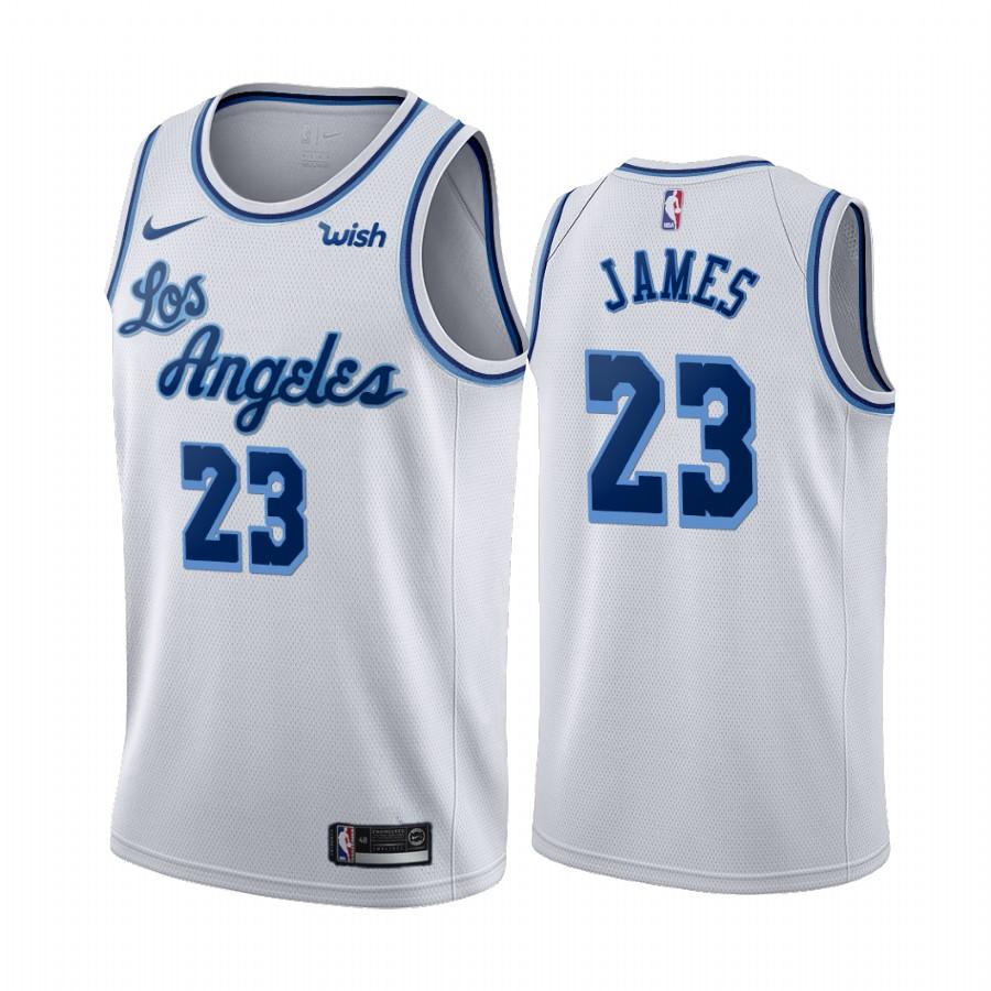 lebron james blue lakers jersey cheap online