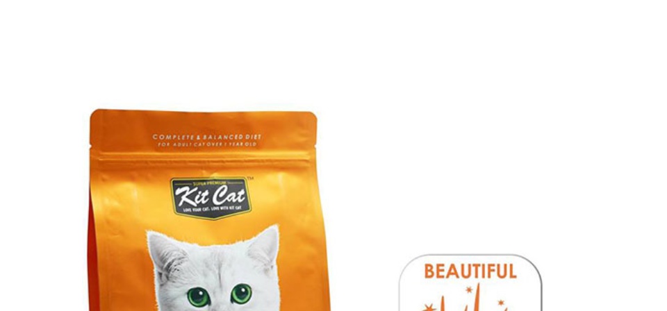Kit Cat Signature Salmon Dry Cat Food 1.2kg