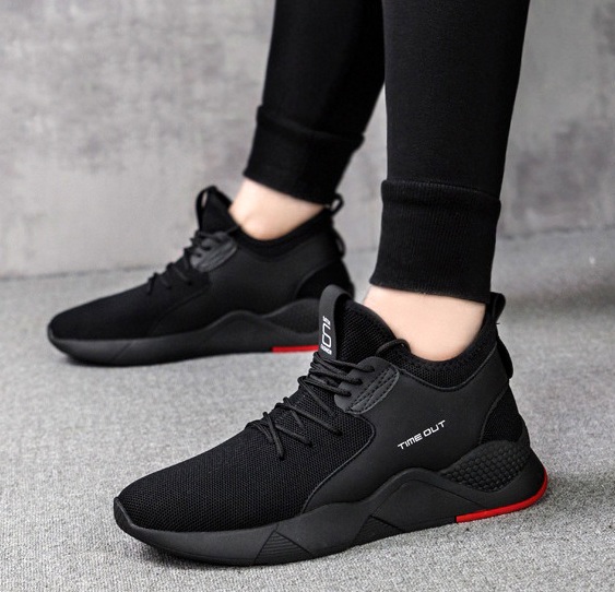 black rubber shoes for men