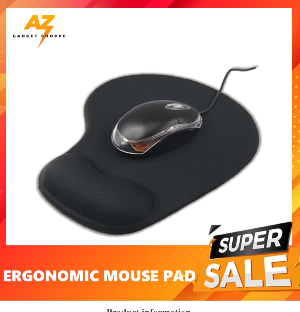 Mouse Pad Wrist Rest Support Ergonomic Comfort Mat Non-Slip PC Laptop  Computer☍