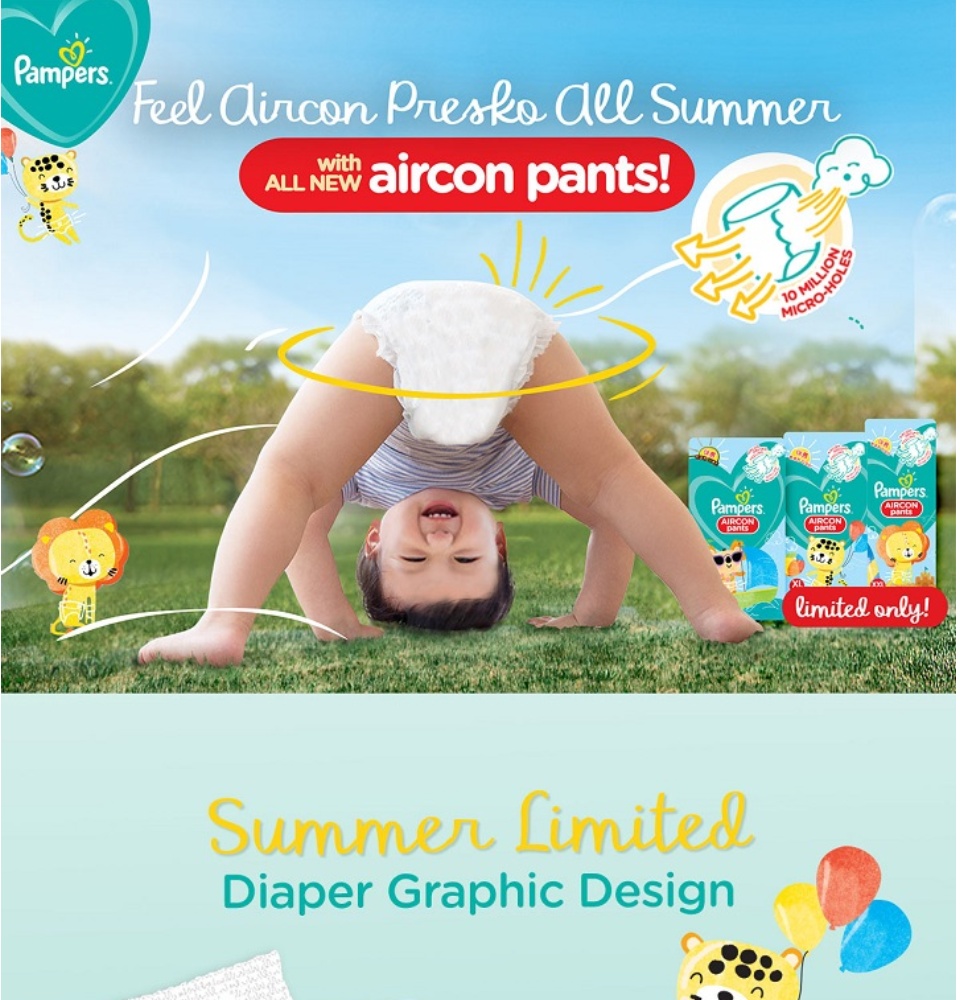 pampers aircon pants price