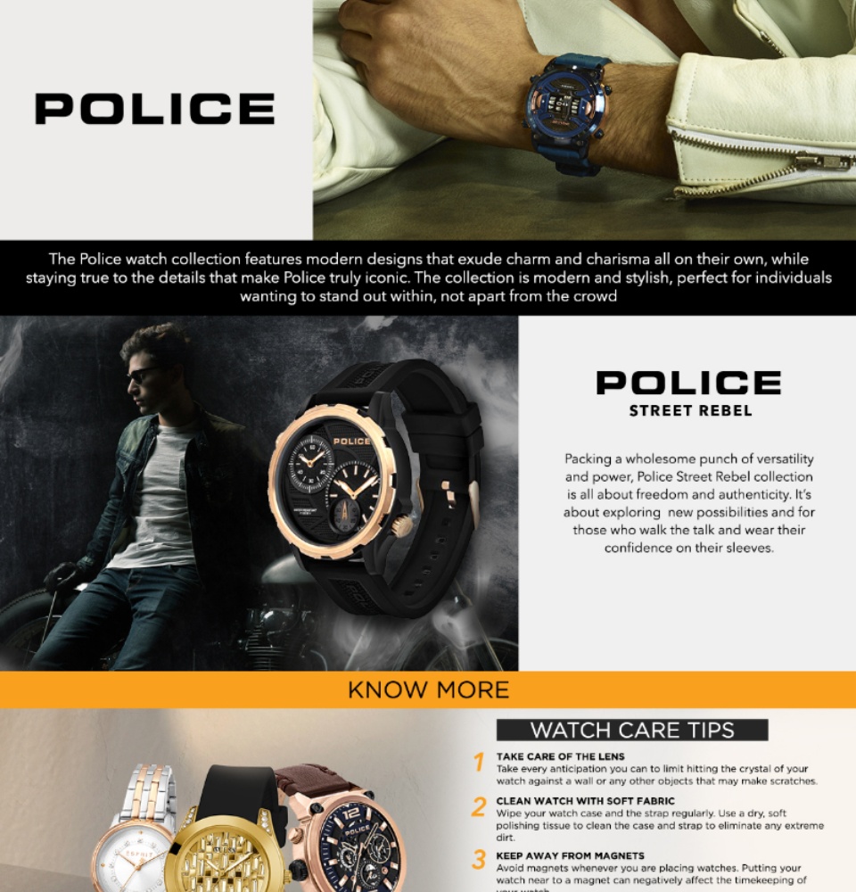 Police 2024 watch magnet