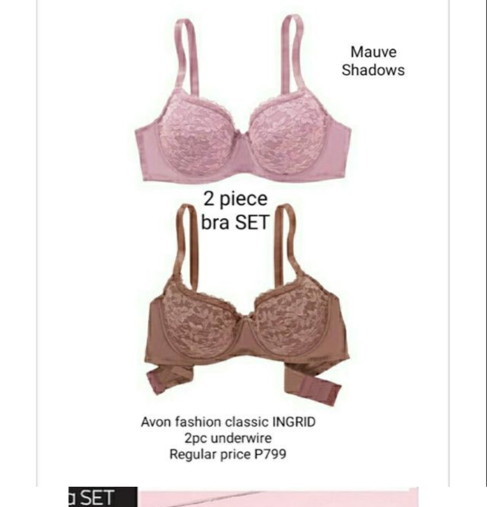 Avon Fashion Classic Ingrid Underwire 2-Piece Lace Bra, Avon Shop