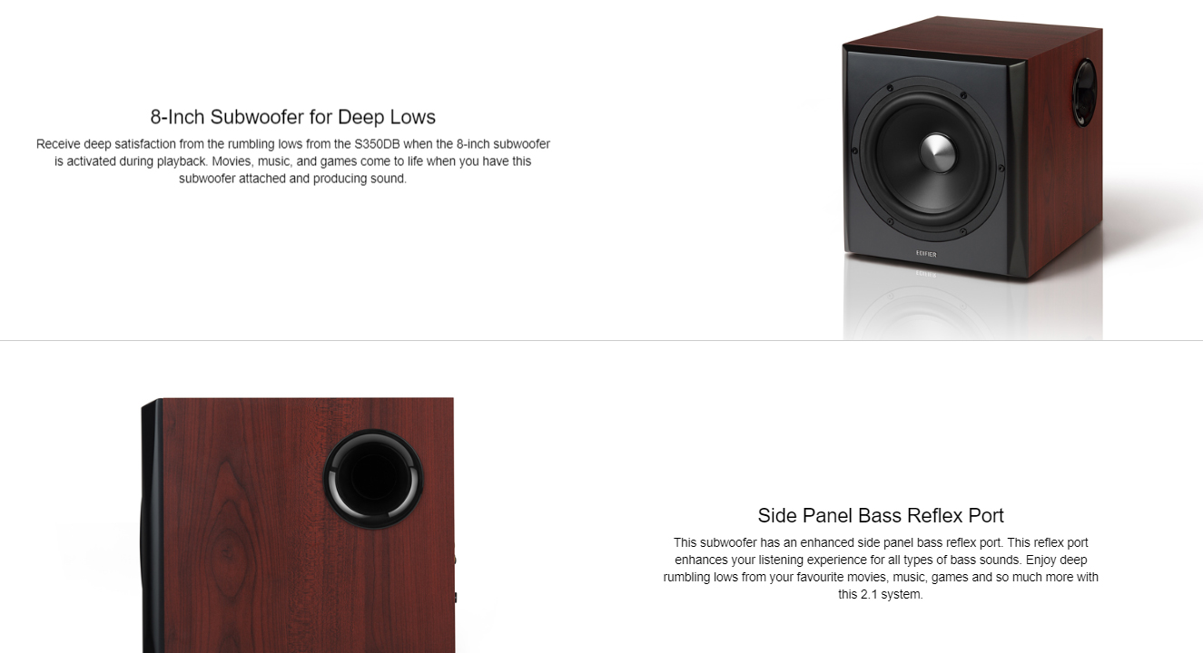 edifier s350db bookshelf speaker