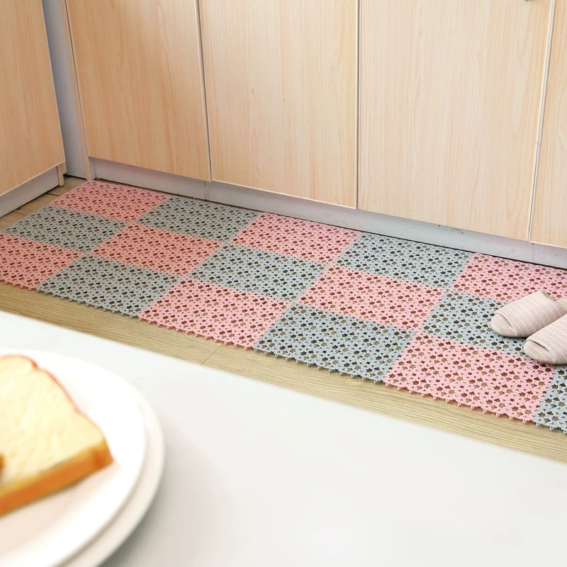 shower mat with drain hole