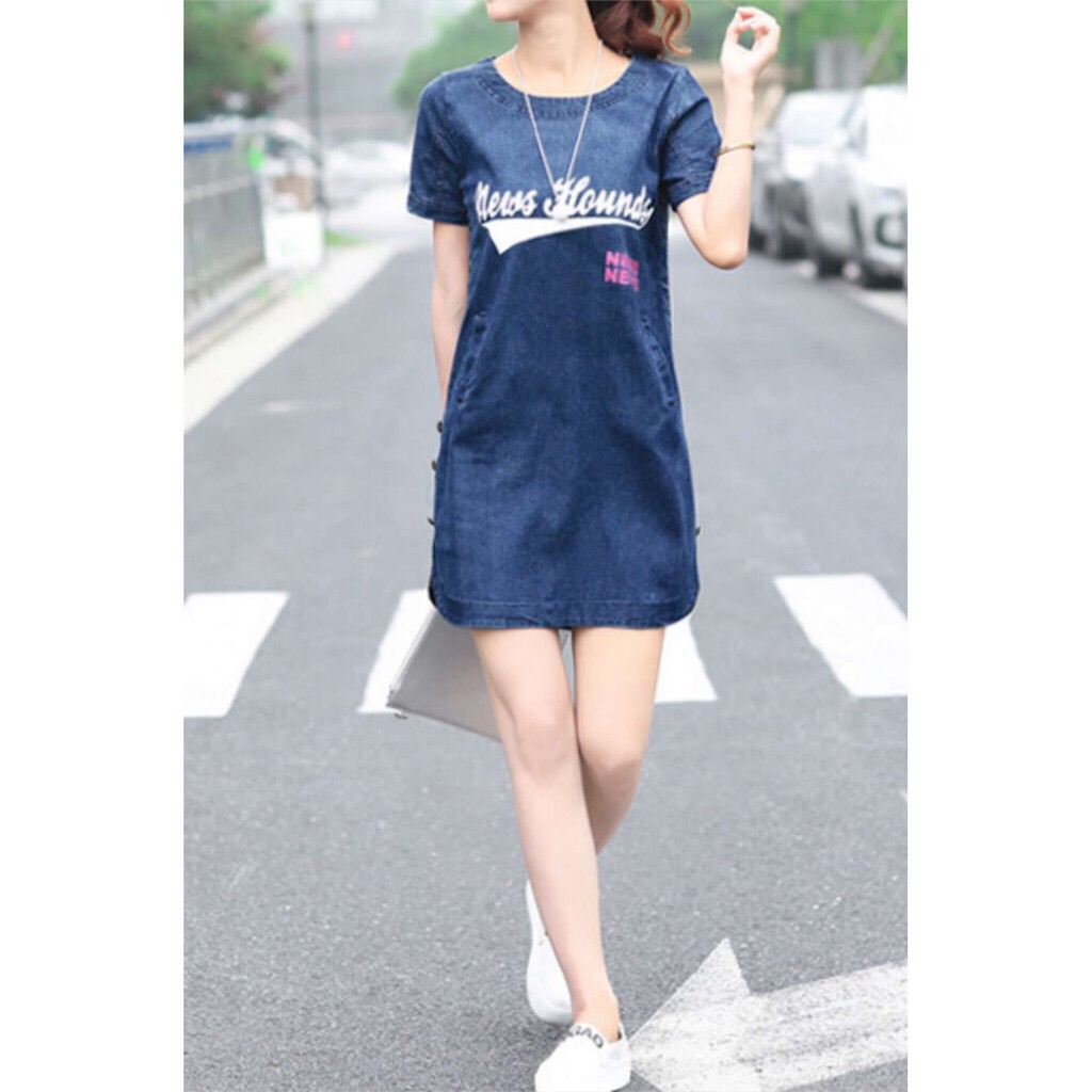 lazada denim dress