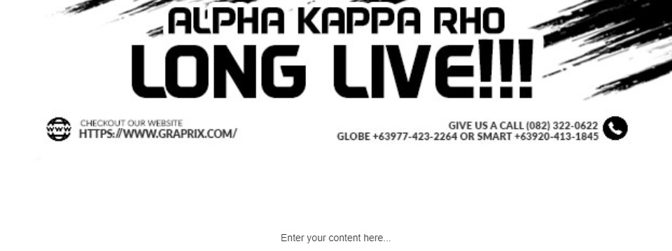 long live alpha kappa rho