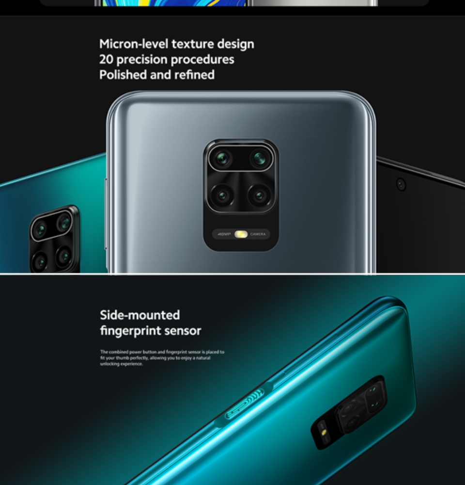 XIAOMI Redmi Note 9s 4GB RAM+64GB ROM 6.67 FHD+ Dot Display