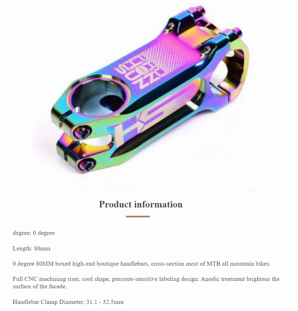 bike stem 80mm