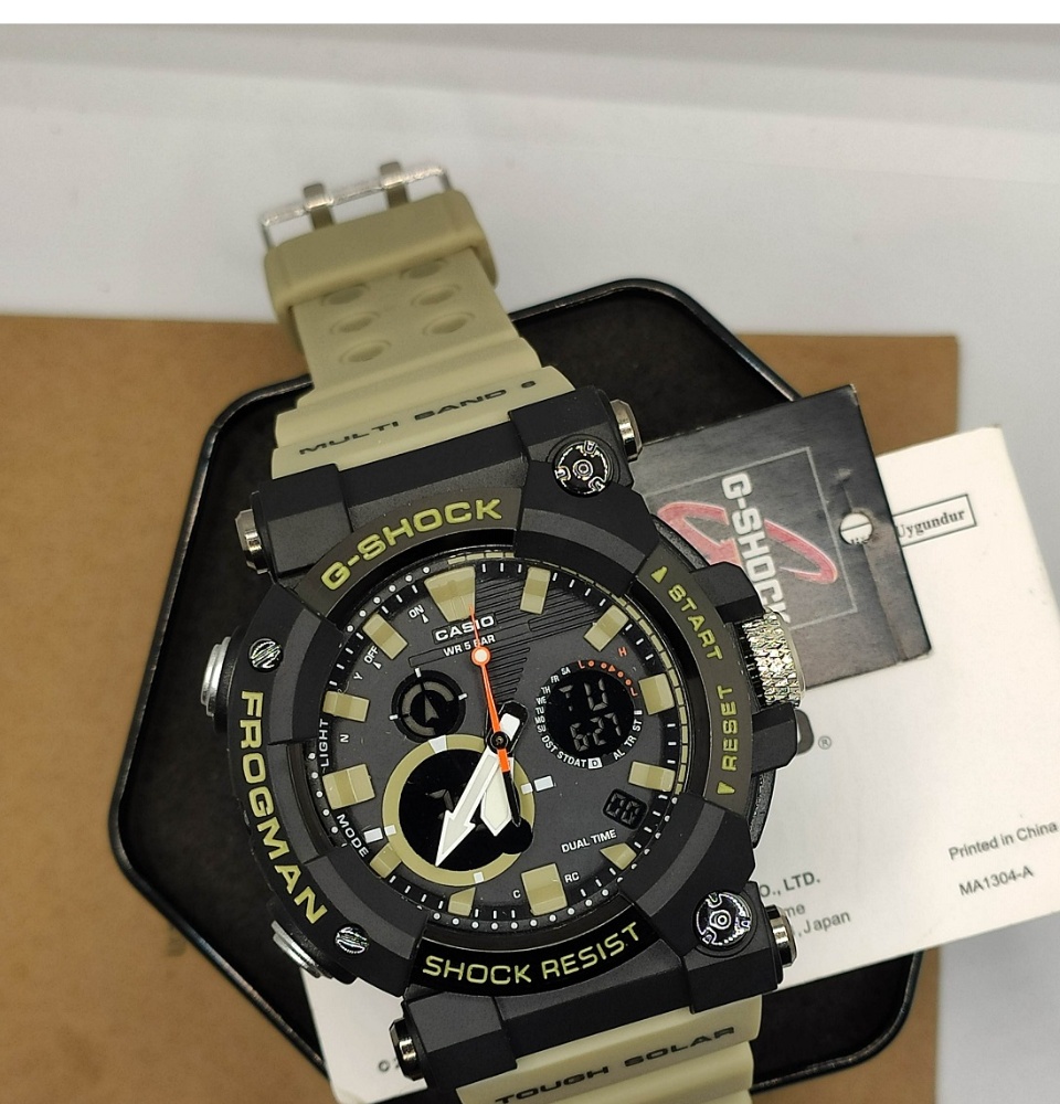 FLASH SALE FrogMan Dual-Time GWF A1000 GWFA1000 Water Resistant