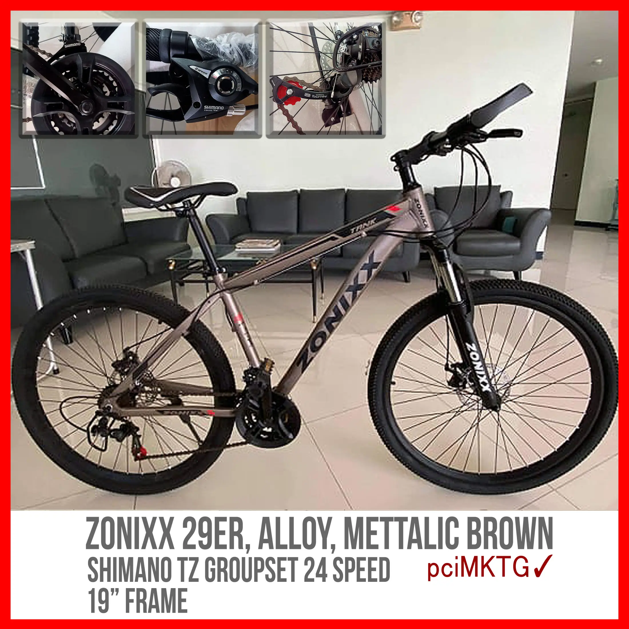 zonixx bike specs