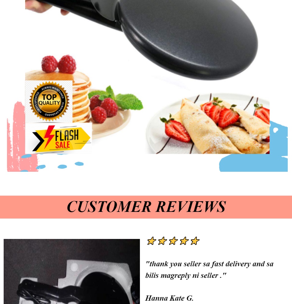 8-inch electric crepe pizza pancake machine with non-stick coating and automatic  temperature control, perfect for scones, pancakes, pancakes, bacon. Kitchen  gadgetsMultifunction Electric Crepe, Pizza or Pancake Maker Egg Frying  Pancakes Kitchen Pan
