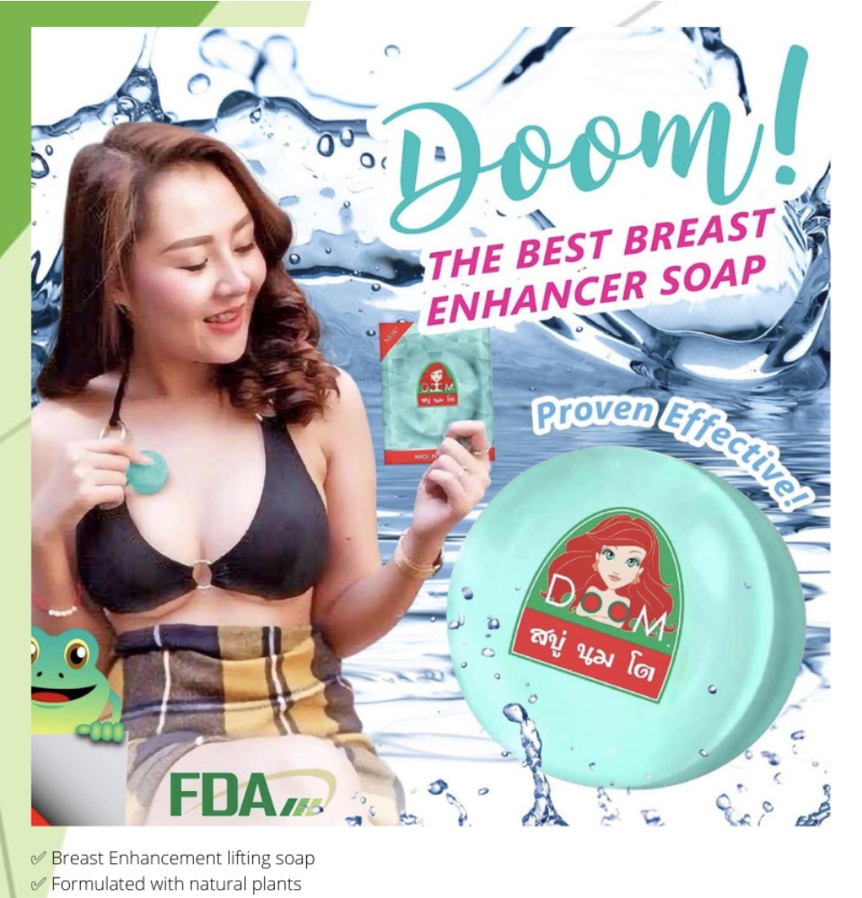 Doom Soap 30g Breast Care Enhancer Lifting Bigger Firmer Boobs