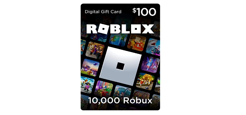 Desapego Games - Gift Cards > 100 ROBUX GIFT CARD - [ENTREGA