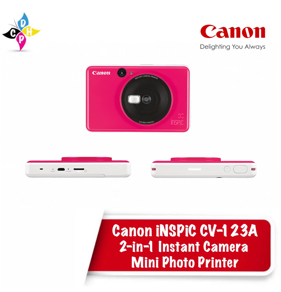 Canon Instant Camera iNSPiC CV-123A Mini 2-in-1 Lazada PH