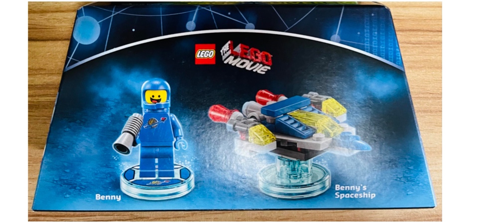 LEGO Dimensions Benny and Bennys Spaceship Bane and Drill