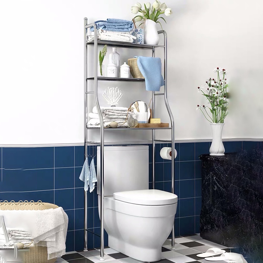 bathroom storage over toilet