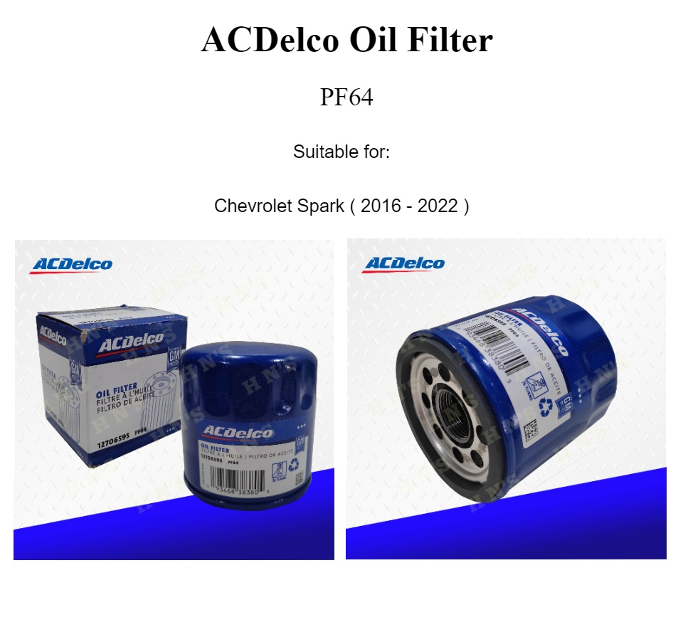 Genuine GM AC Delco Oil Filter 25206377 PF64 For 2020-2024 Corvette C8 LT2