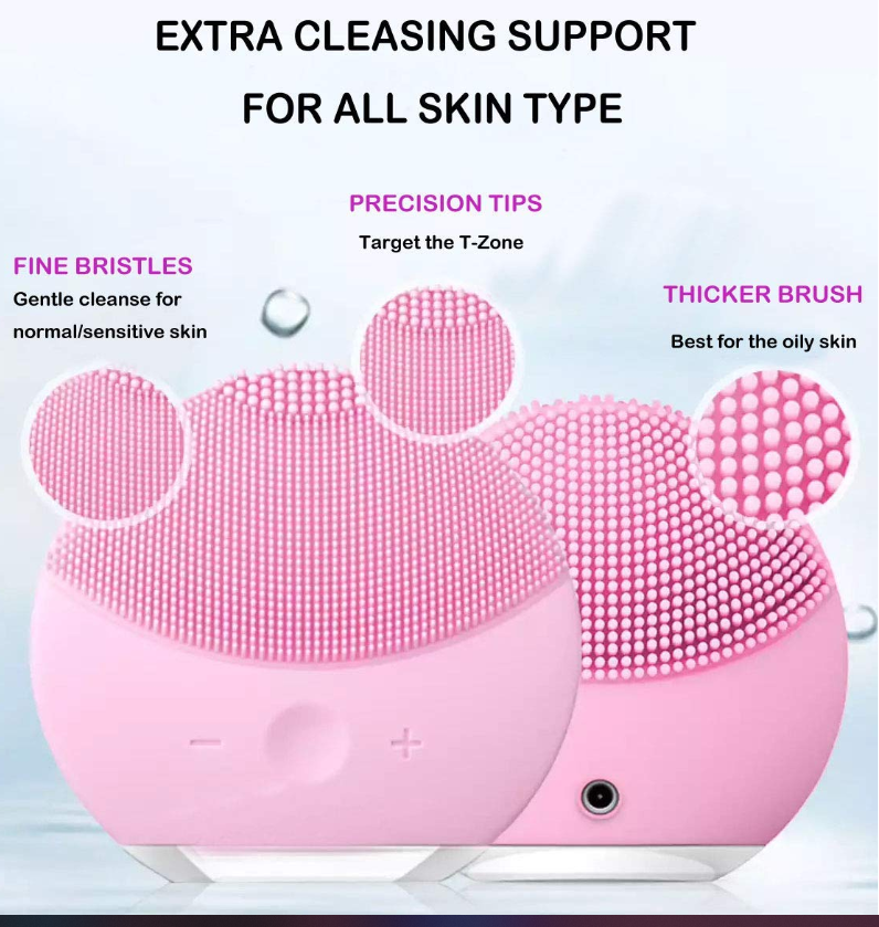 face scrubber target