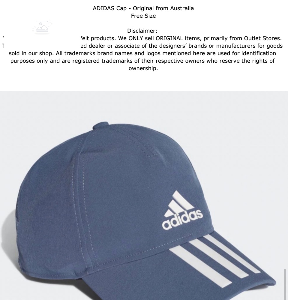 adidas cap original