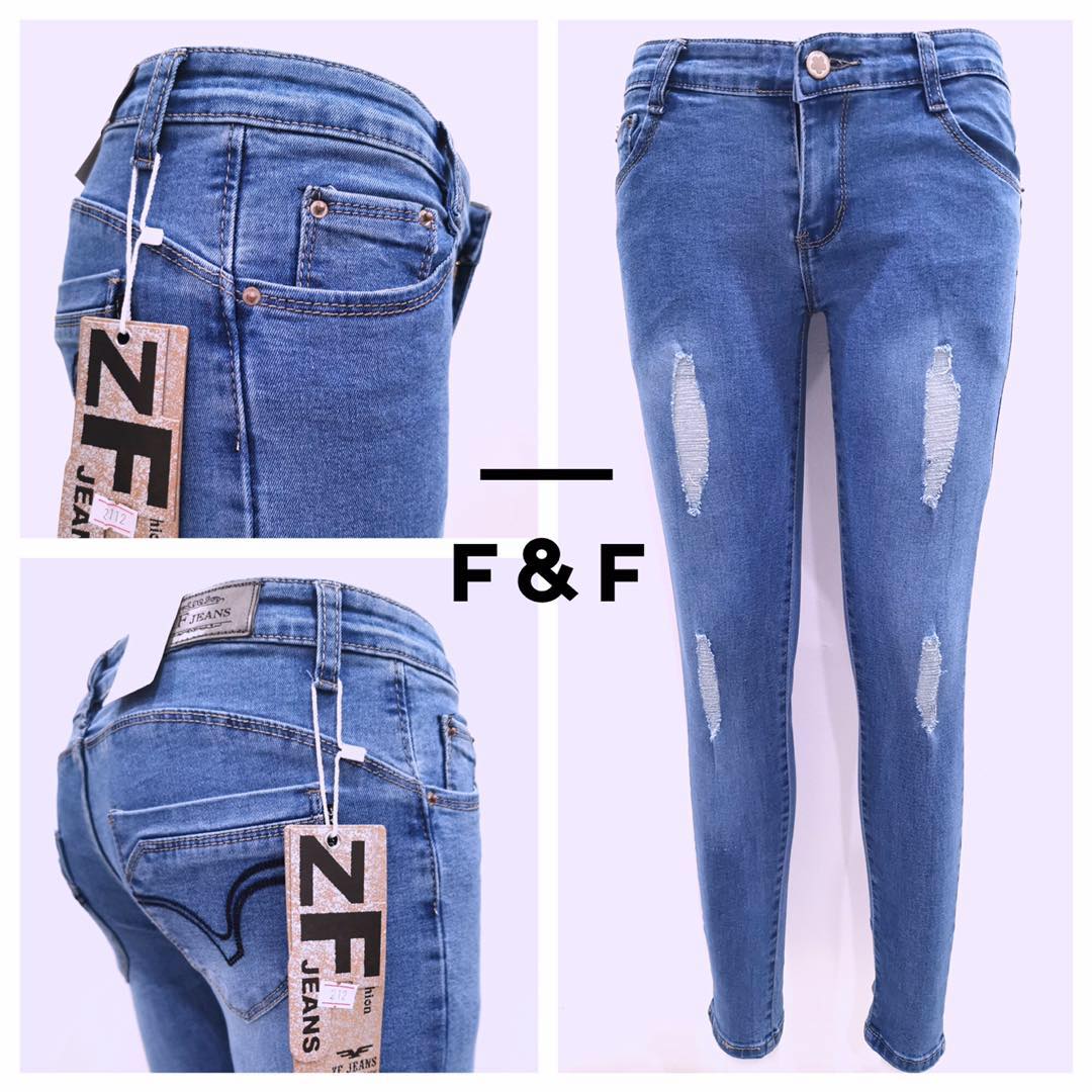 f&f ripped jeans