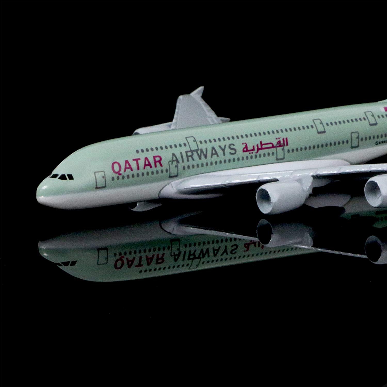 qatar airways toy airplane