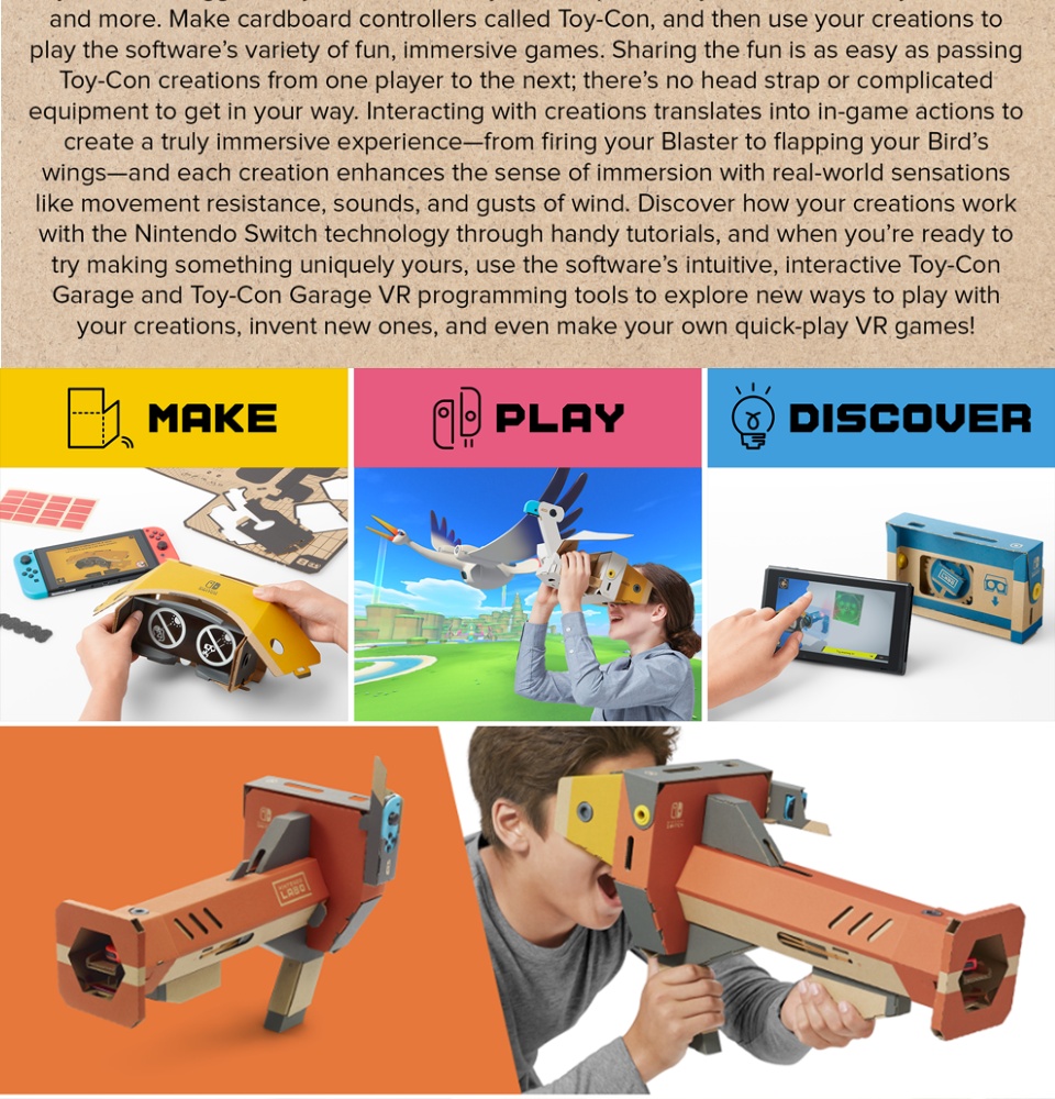 Nintendo Labo Toycon: VR Starter Kit - GameXtremePH
