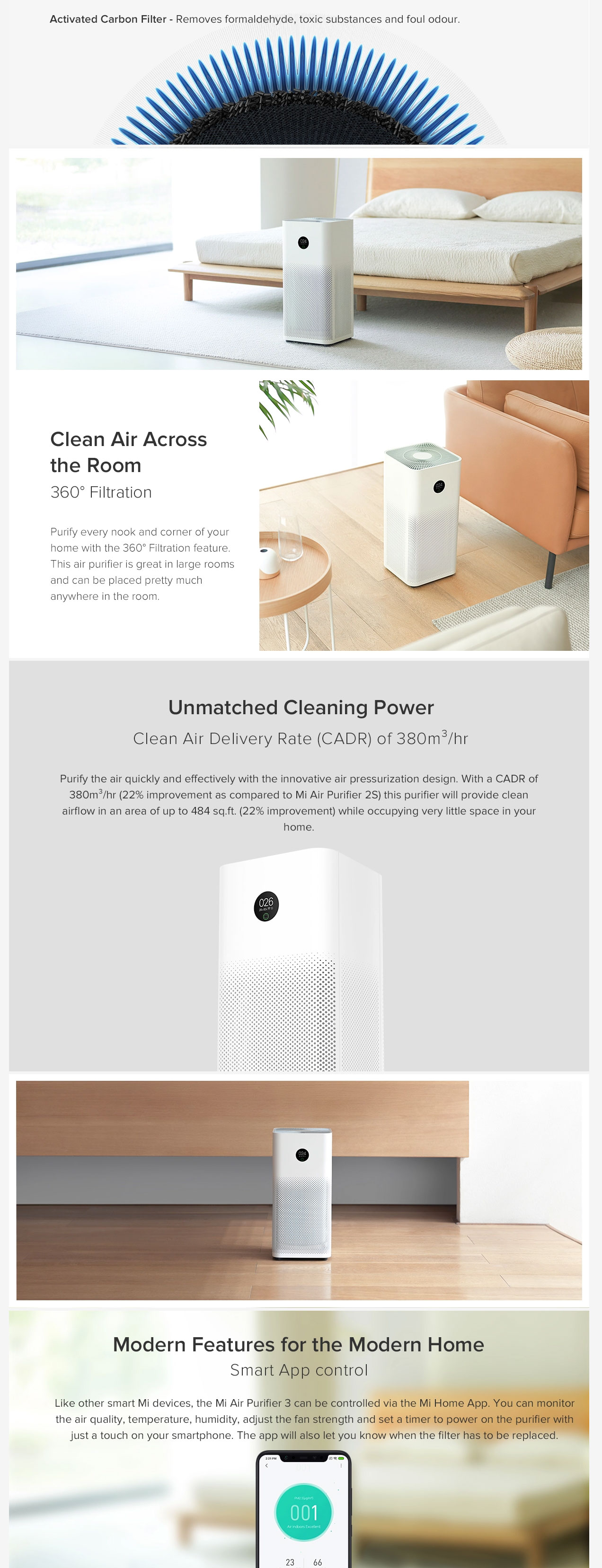 xiaomi air purifier 2s google home
