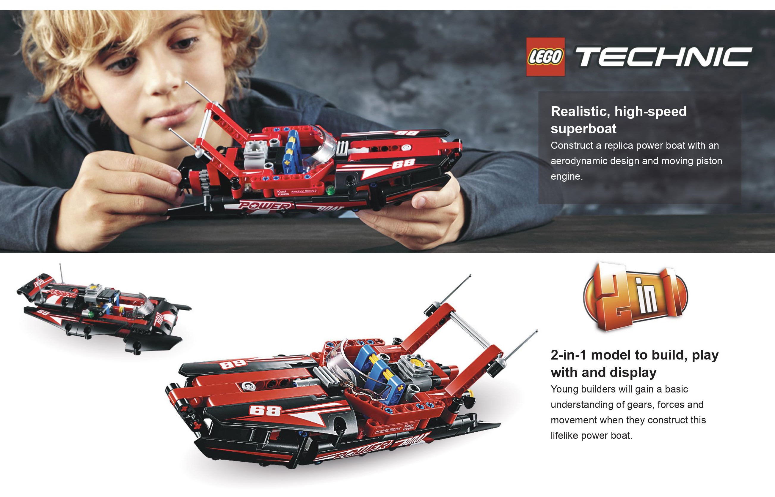 lego technic power boat