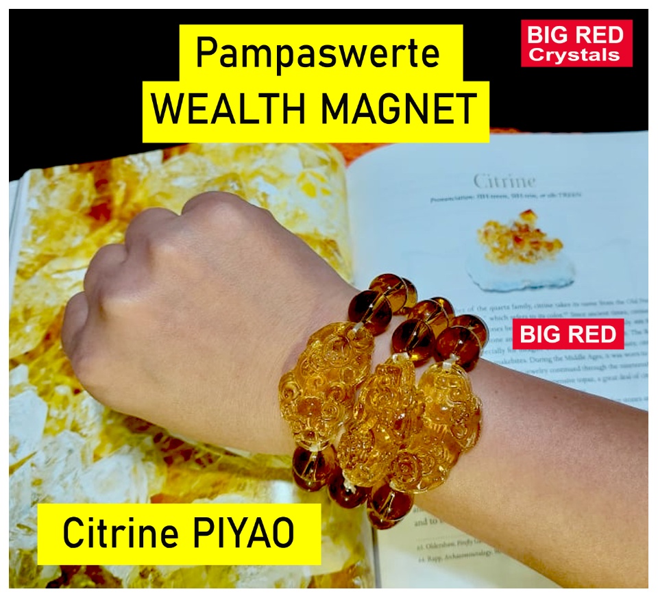 Pi yao deals citrine wealth bracelet