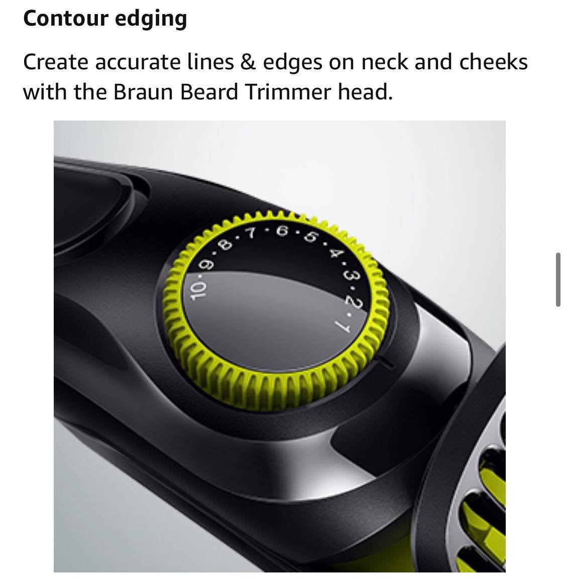 braun bt3221 beard & hair trimmer