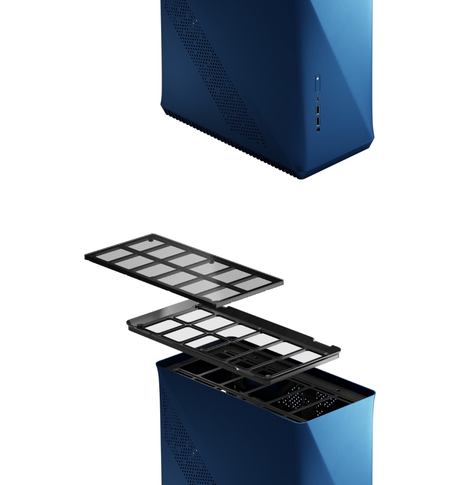 PinkleHub Fractal Era ITX Cobalt-TG Small Footprint Big Impact