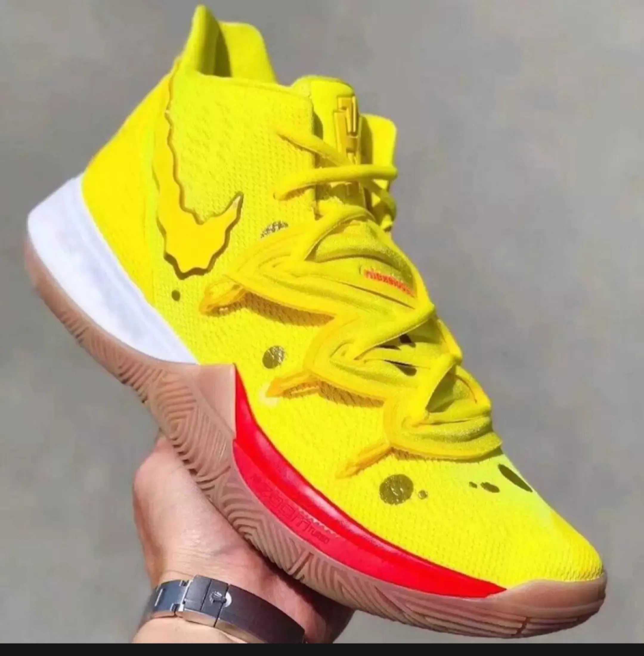 spongebob basketball sneakers