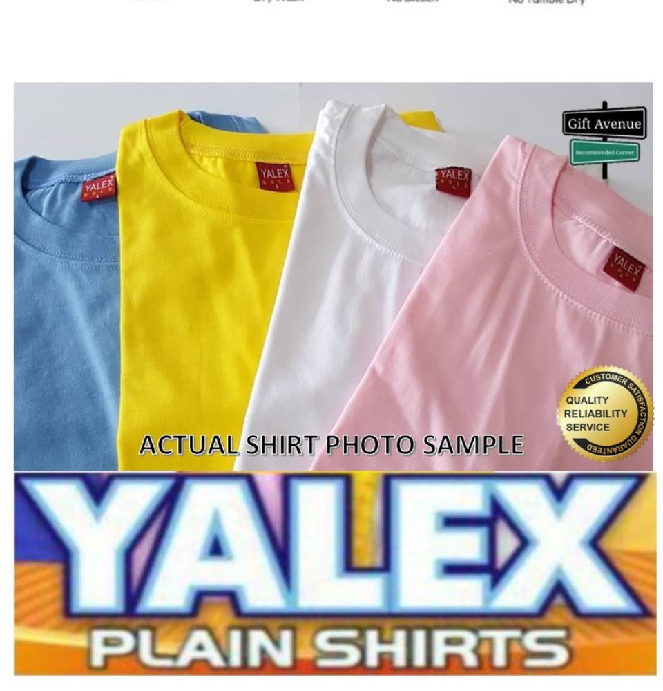yalex plain shirts