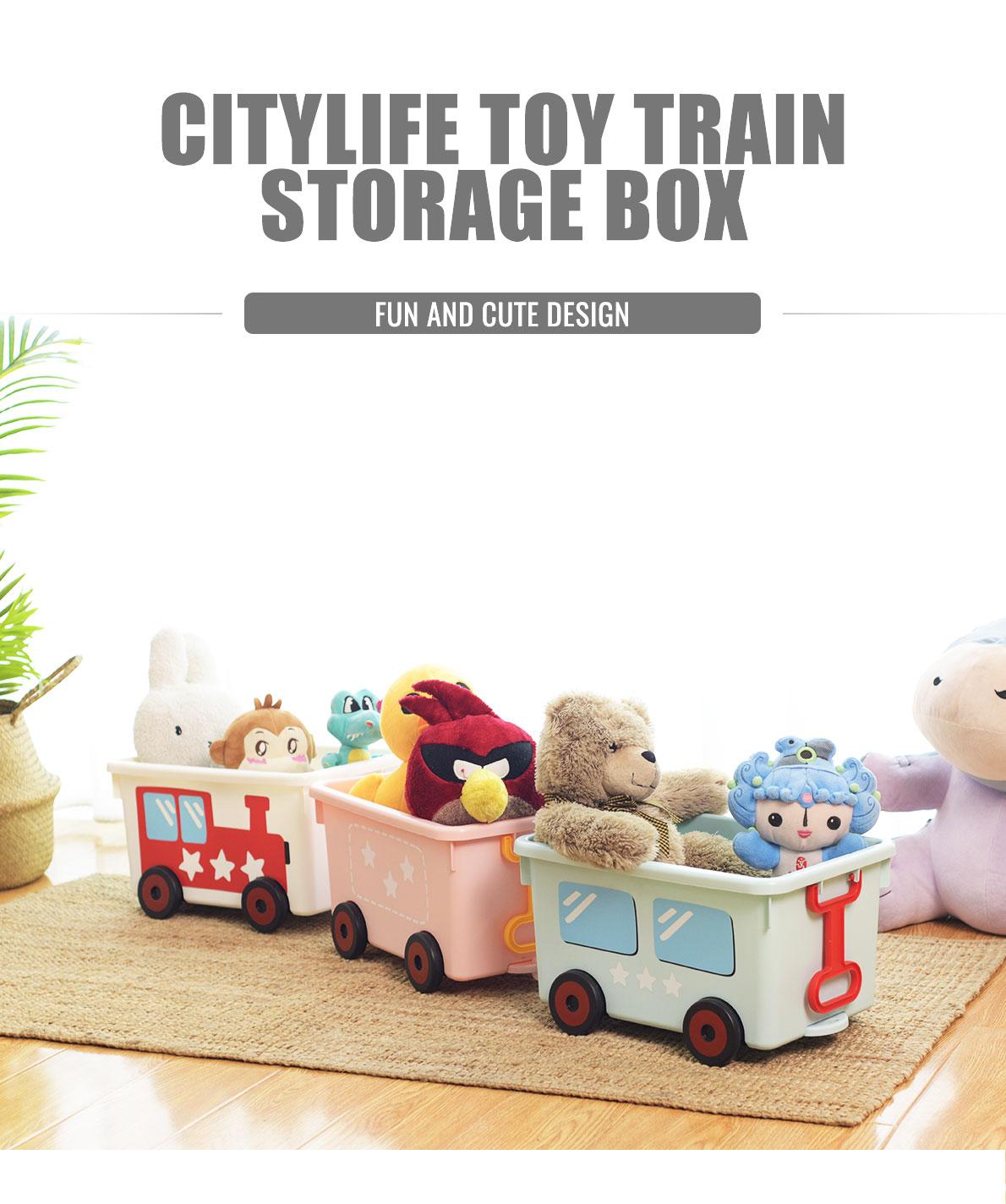 toy train storage containers