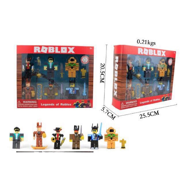 Legends Of Roblox Figure Set Box Building Blocks Action Figure For - 3 7cm original roblox games action figure toy doll