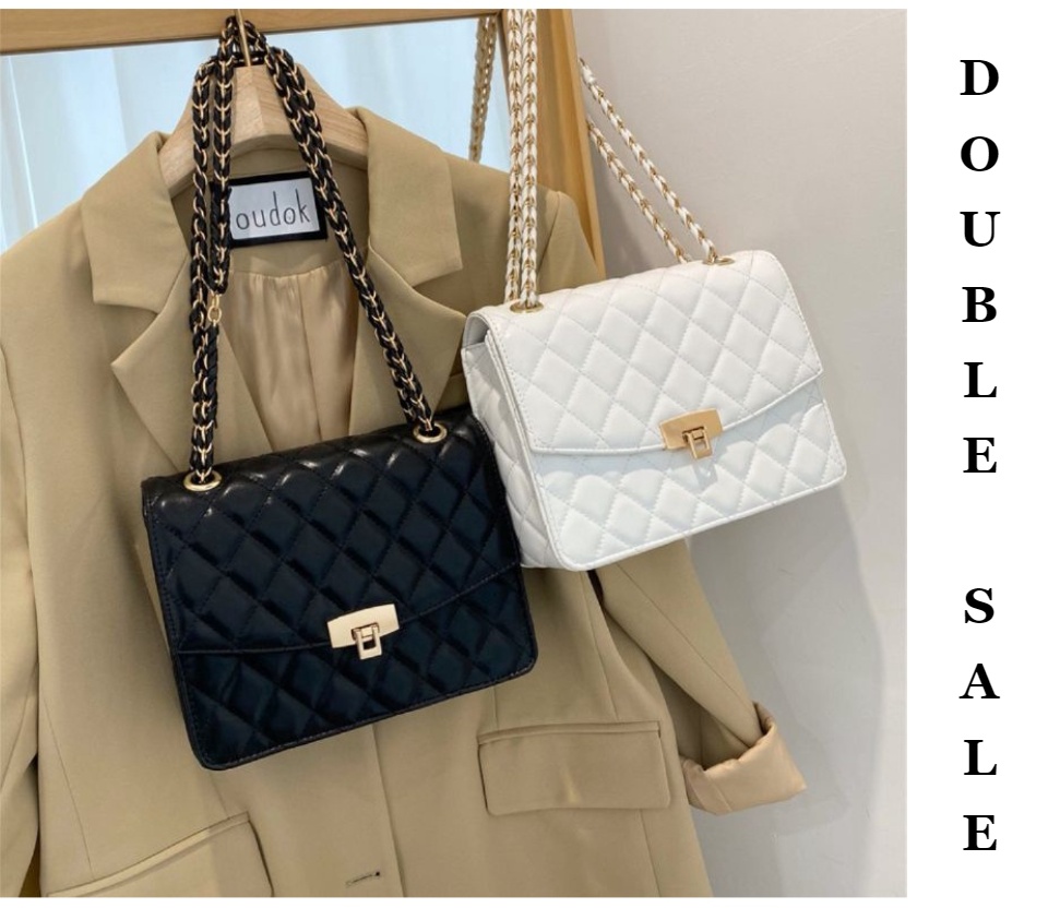DISSONA 2 WAY CHAIN SLING BAG, Women's Fashion, Bags & Wallets, Cross-body  Bags on Carousell