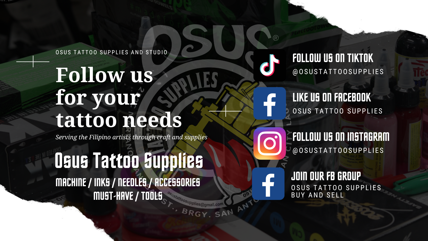 Shop online with Osus Tattoo Supplies Shop now! Visit Osus Tattoo Supplies  Shop on Lazada.