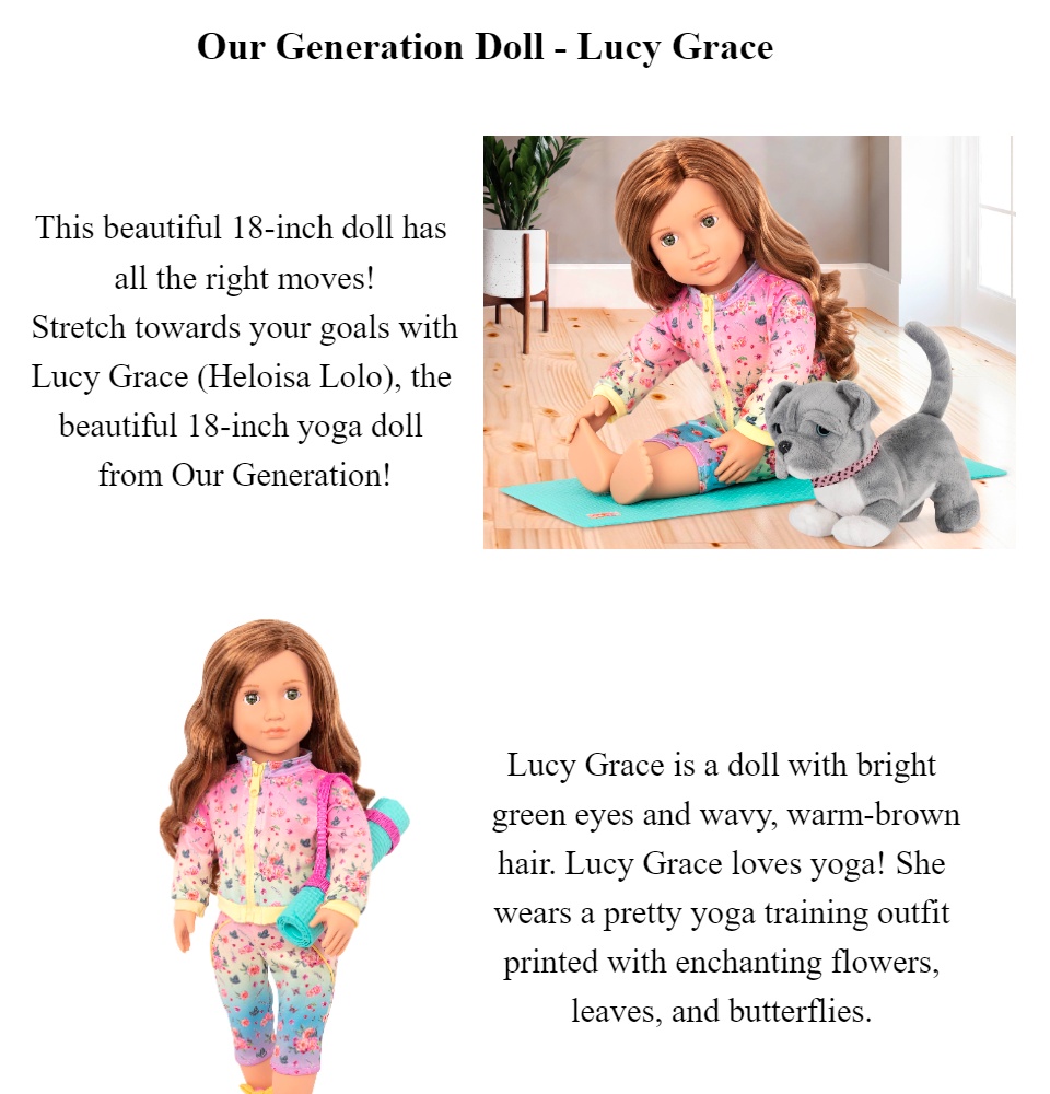 Our Generation Doll OG - Lucy Grace