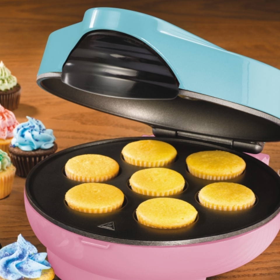 Nostalgia Electrics Cupcake Bakery Mini Cupcake & Muffin Maker CKM100 Brand  New