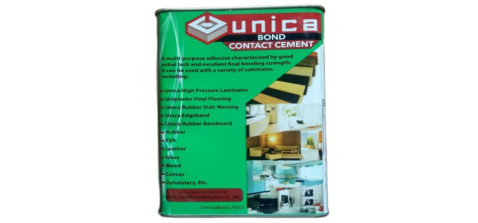 Unicabond contact cement - UNICA High Pressure Laminates