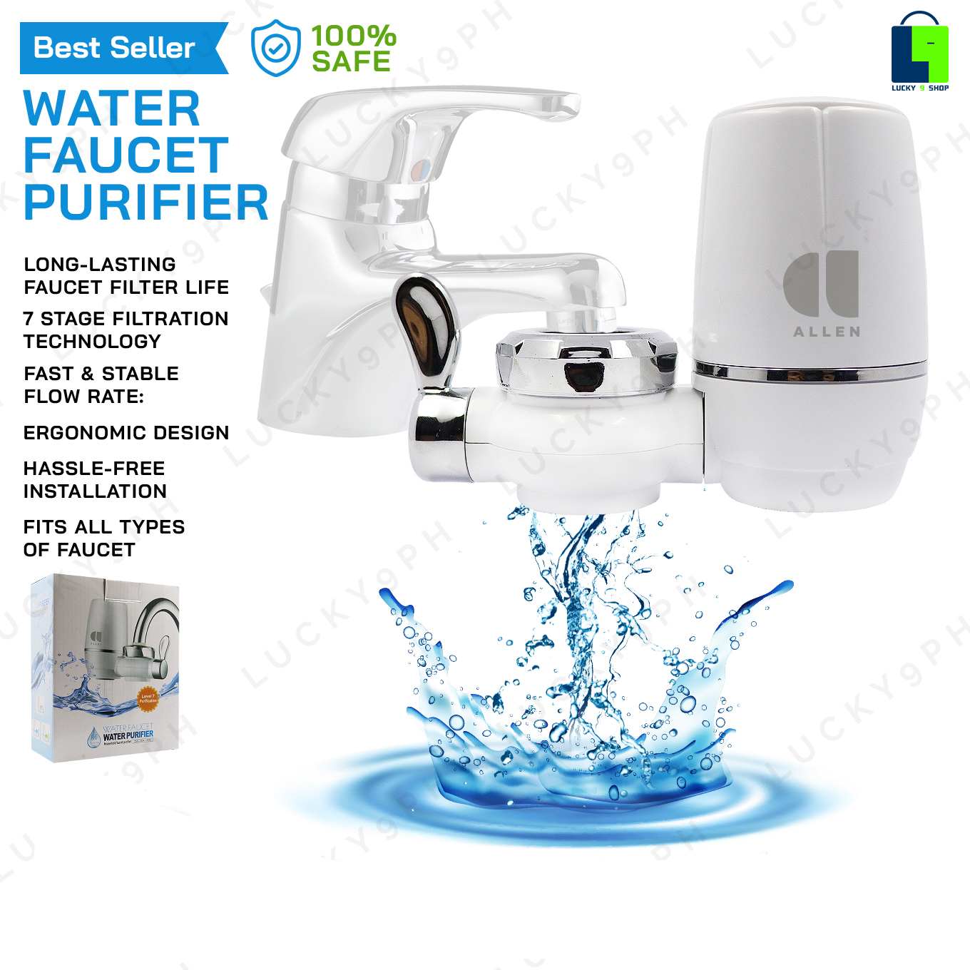 water faucet for filtered water